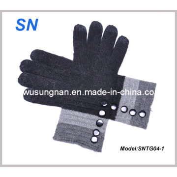 Lady&#39;s iPad Wool Smartphone Touch Warm Gloves